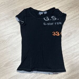 G-Star Black T-Shirt S